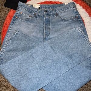Levi's Light Blue Straight Jeans